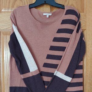 Mystree Rough Edge Block Sweater Size S/M